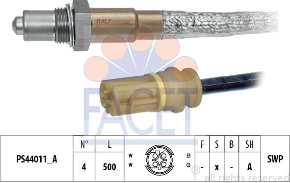 FACET 10.8328 - Ламбда-сонда vvparts.bg