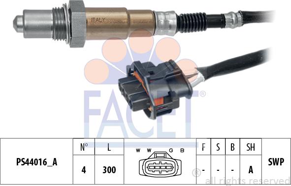 FACET 10.8267 - Ламбда-сонда vvparts.bg