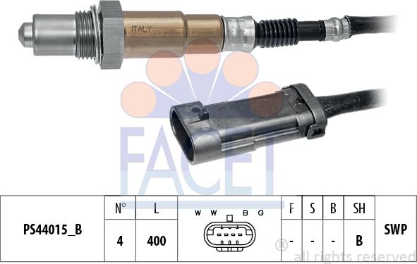 FACET 10.8283 - Ламбда-сонда vvparts.bg