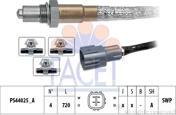 FACET 10.8274 - Ламбда-сонда vvparts.bg