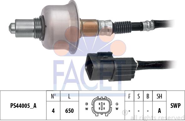 FACET 10.8278 - Ламбда-сонда vvparts.bg