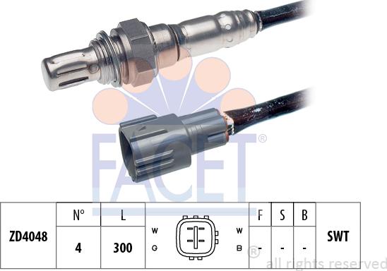 FACET 10.7961 - Ламбда-сонда vvparts.bg