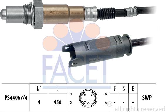 FACET 10.7962 - Ламбда-сонда vvparts.bg