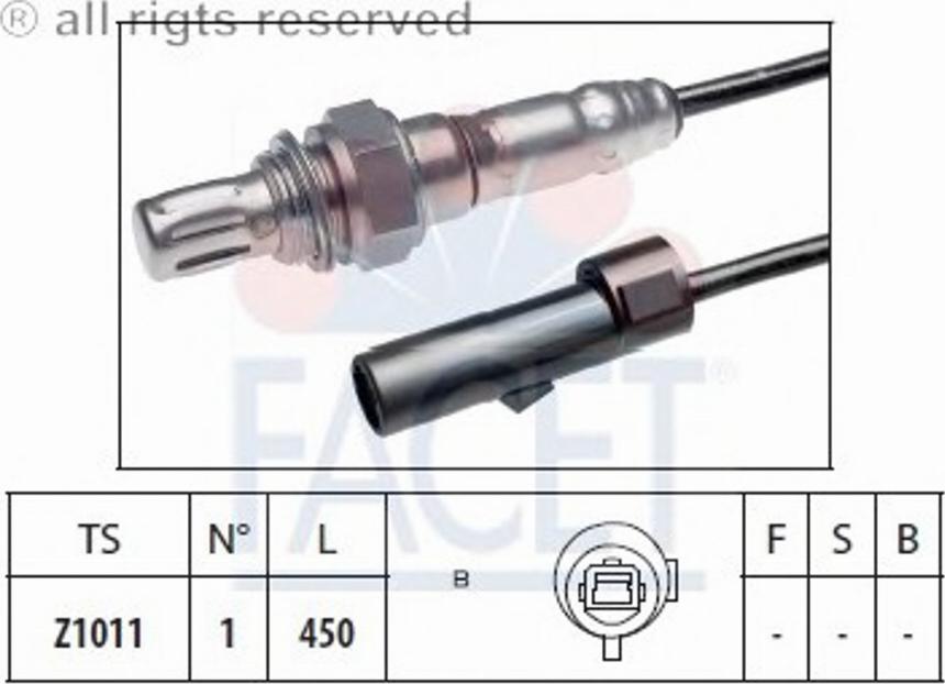 FACET 10.7429 - Ламбда-сонда vvparts.bg