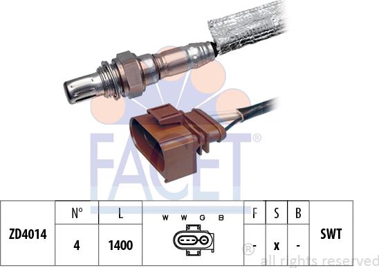 FACET 10.7428 - Ламбда-сонда vvparts.bg