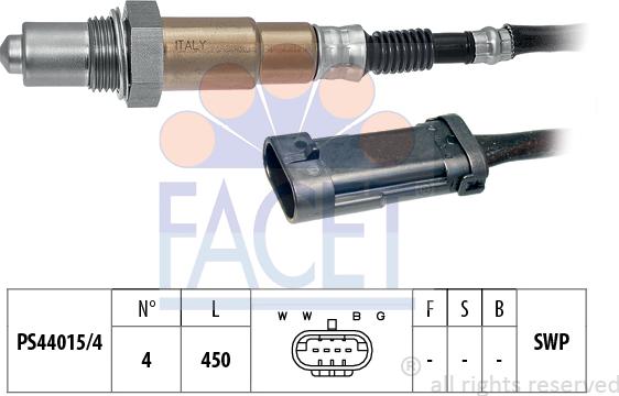 FACET 10.7594 - Ламбда-сонда vvparts.bg