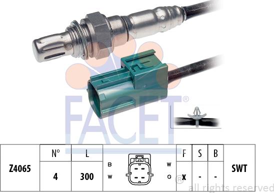 FACET 10.7592 - Ламбда-сонда vvparts.bg