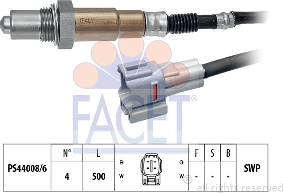 FACET 10.7565 - Ламбда-сонда vvparts.bg