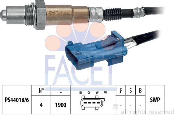 FACET 10.7688 - Ламбда-сонда vvparts.bg