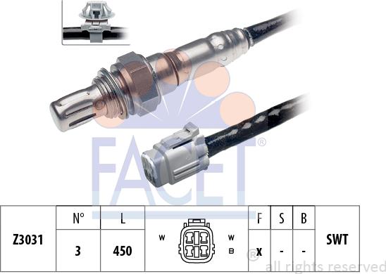 FACET 10.7866 - Ламбда-сонда vvparts.bg