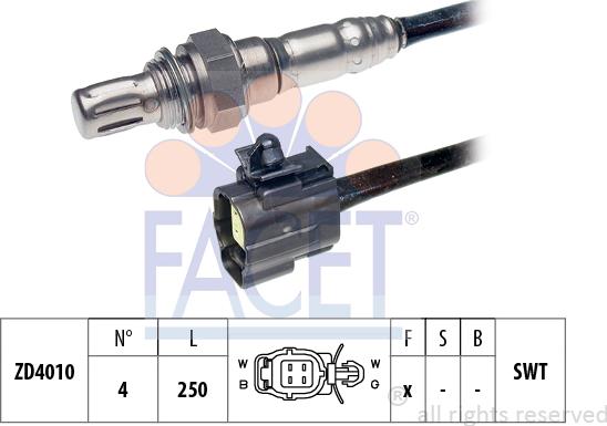 FACET 10.7232 - Ламбда-сонда vvparts.bg