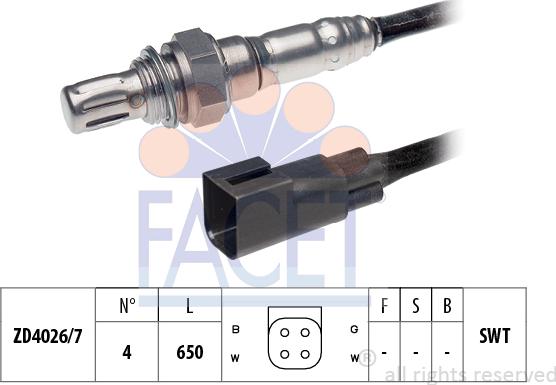 FACET 10.7797 - Ламбда-сонда vvparts.bg