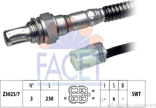 FACET 10.7787 - Ламбда-сонда vvparts.bg