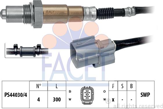 FACET 10.7725 - Ламбда-сонда vvparts.bg