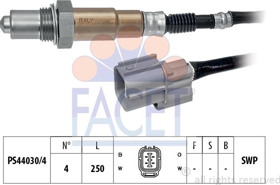 FACET 10.7727 - Ламбда-сонда vvparts.bg