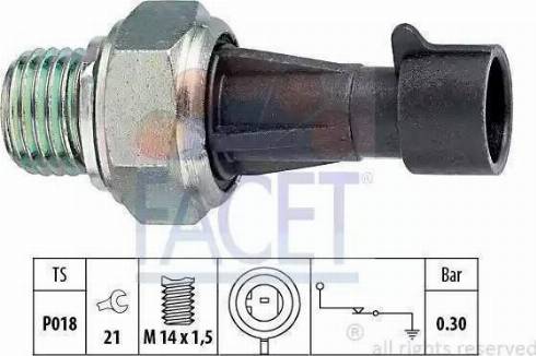 TRW TRW318 - Датчик, налягане на маслото vvparts.bg