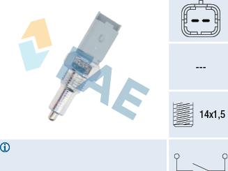 FAE 40492 - Включвател, светлини за движение на заден ход vvparts.bg