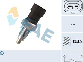 FAE 40510 - Включвател, светлини за движение на заден ход vvparts.bg