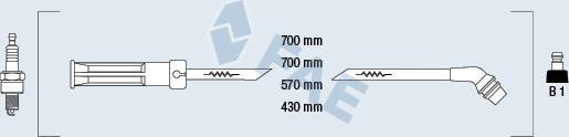 FAE 85995 - Комплект запалителеи кабели vvparts.bg