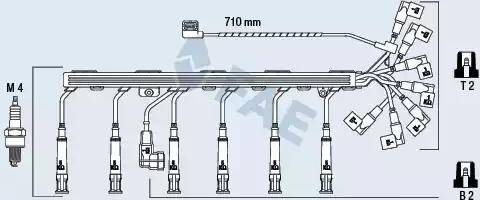 FAE 85930 - Комплект запалителеи кабели vvparts.bg