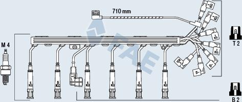 FAE 85920 - Комплект запалителеи кабели vvparts.bg