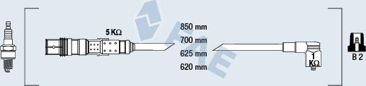 FAE 85681 - Комплект запалителеи кабели vvparts.bg