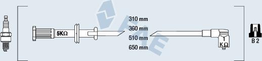 FAE 85630 - Комплект запалителеи кабели vvparts.bg