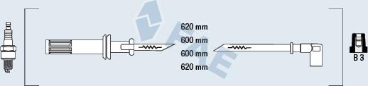 FAE 85620 - Комплект запалителеи кабели vvparts.bg