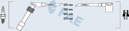 FAE 85084 - Комплект запалителеи кабели vvparts.bg