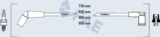 FAE 85114 - Комплект запалителеи кабели vvparts.bg