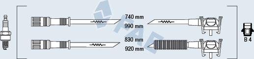 FAE 85112 - Комплект запалителеи кабели vvparts.bg