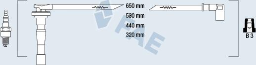 FAE 85801 - Комплект запалителеи кабели vvparts.bg