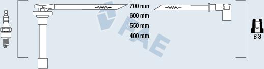 FAE 85811 - Комплект запалителеи кабели vvparts.bg