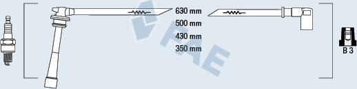 FAE 85391 - Комплект запалителеи кабели vvparts.bg