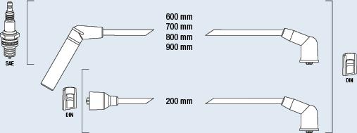 FAE 85398 - Комплект запалителеи кабели vvparts.bg