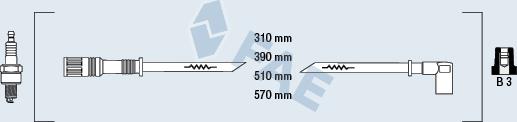 FAE 85280 - Комплект запалителеи кабели vvparts.bg