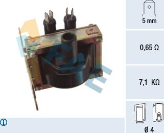 FAE 80430 - Запалителна бобина vvparts.bg