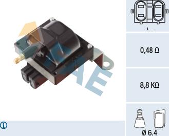 FAE 80356 - Запалителна бобина vvparts.bg