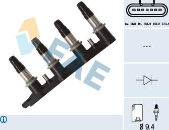 FAE 80351 - Запалителна бобина vvparts.bg