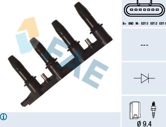 FAE 80321 - Запалителна бобина vvparts.bg