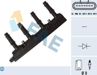 FAE 80322 - Запалителна бобина vvparts.bg