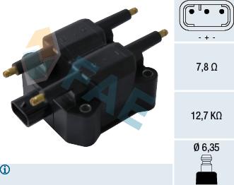 FAE 80296 - Запалителна бобина vvparts.bg