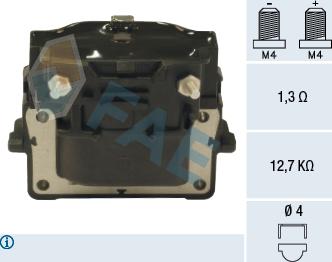 FAE 80241 - Запалителна бобина vvparts.bg