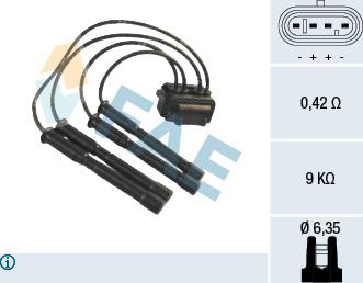 FAE 80206 - Запалителна бобина vvparts.bg