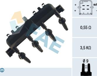 FAE 80208 - Запалителна бобина vvparts.bg