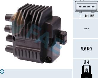 FAE 80210 - Запалителна бобина vvparts.bg