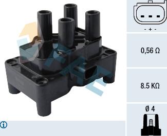 FAE 80284 - Запалителна бобина vvparts.bg