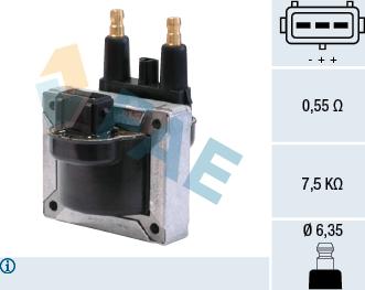 FAE 80234 - Запалителна бобина vvparts.bg