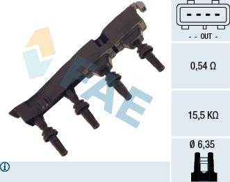 FAE 80235 - Запалителна бобина vvparts.bg