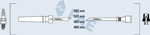 FAE 83563 - Комплект запалителеи кабели vvparts.bg